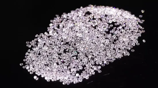 100% 純粋な本物のラボ グロウン ダイヤモンド、女性の婚約指輪作成のために中国から 1 個あたりの卸売価格で